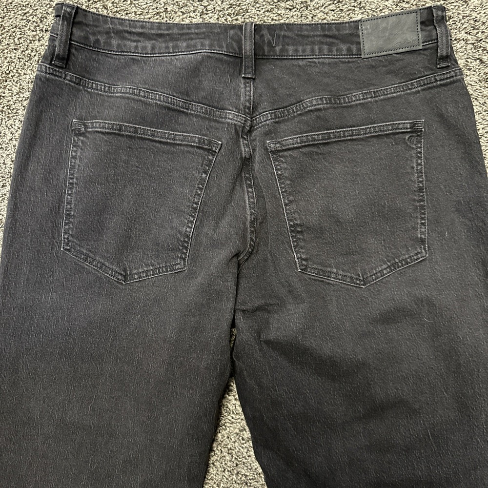 MADEWELL The Curvy '90s Straight Jeans Women's Size 33 Belmere Wash - Picture 8 of 12